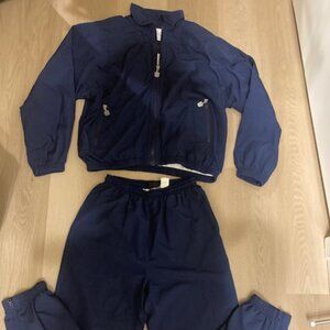 Women's Kaelin lined tracksuit - navy, size S